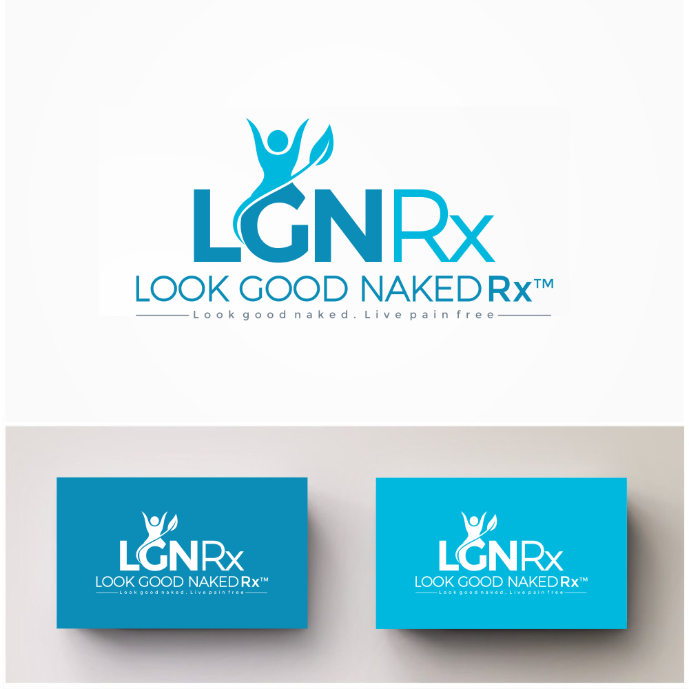 Logo Design by south door for Look Good Naked Rx? | Design #14501912