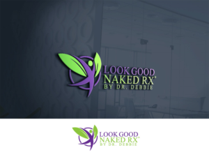 Logo Design by abstraxt for Look Good Naked Rx? | Design: #14344215