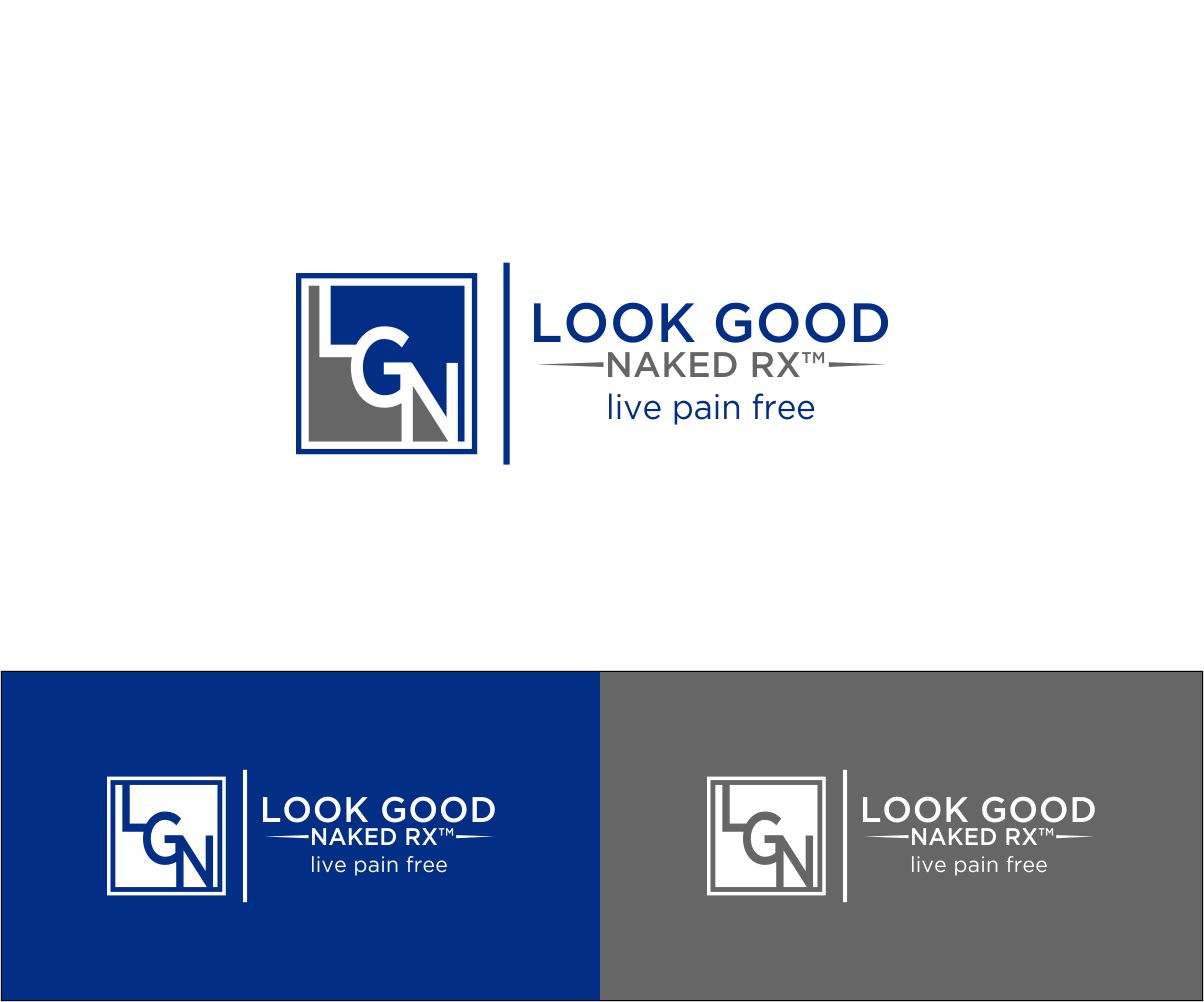 Logo Design by Custom Creative for Look Good Naked Rx? | Design #14395136