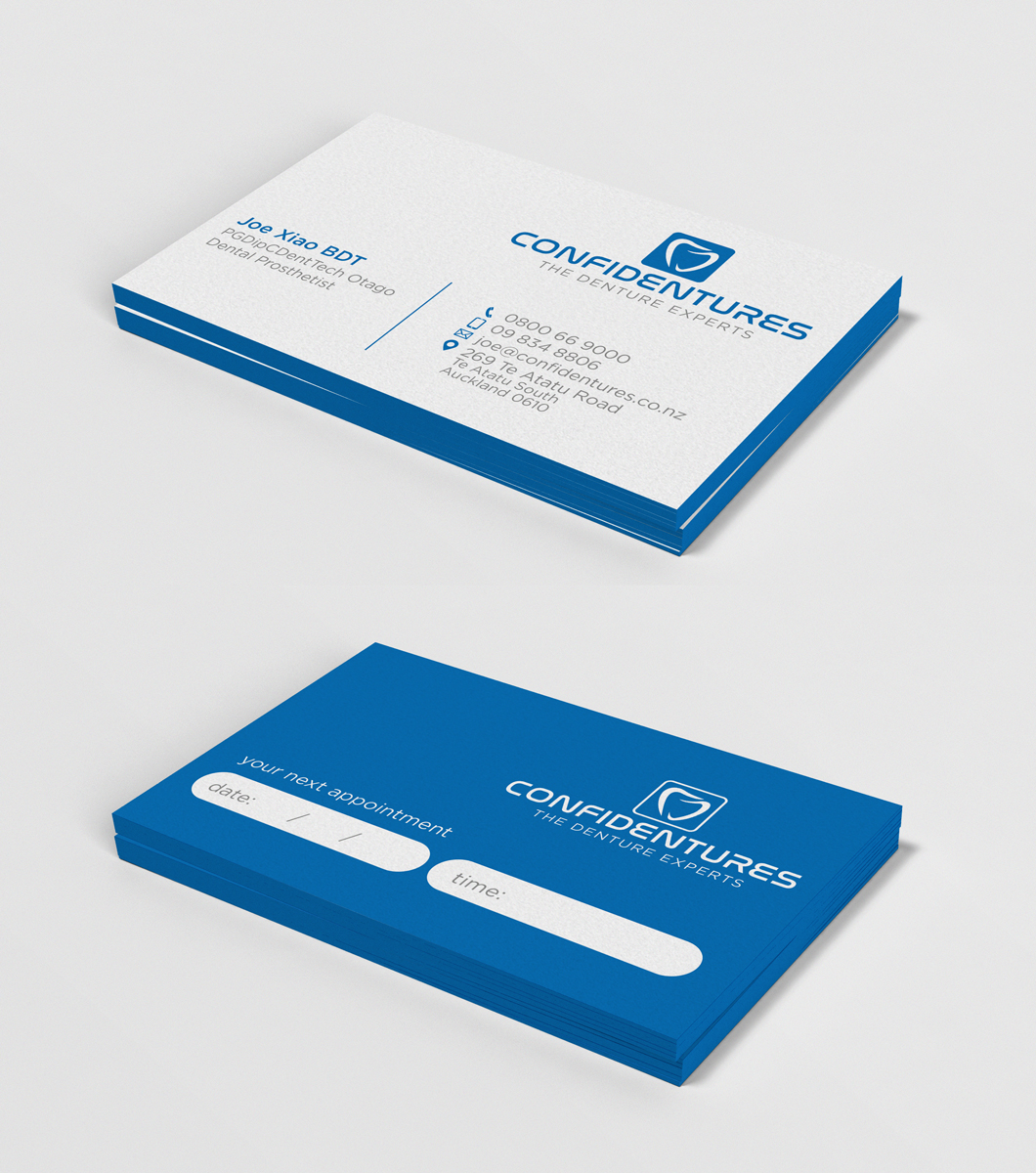 Business Card Design by Sergio Coelho for Confidentures | Design #14343150