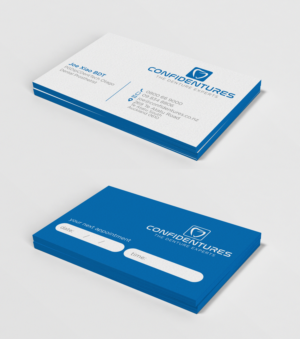 Business card for denture clinic Confidentures | Business Card Design by Sergio Coelho