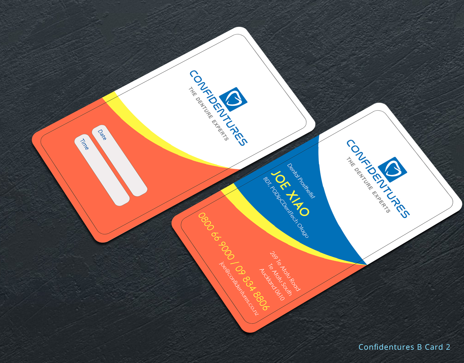 Business Card Design by Sketchweb for Confidentures | Design #14348254