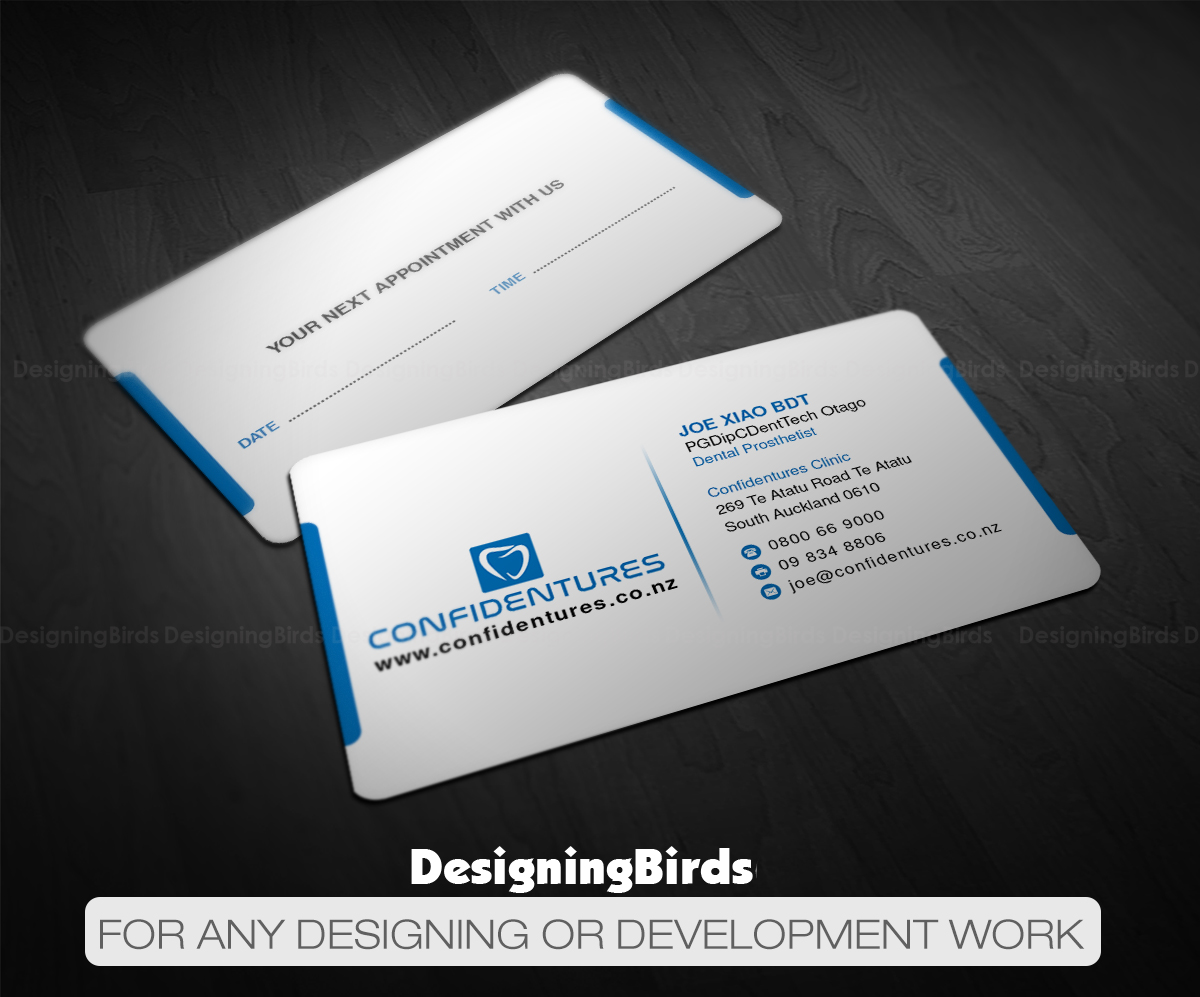 Business Card Design by Designing Birds for Confidentures | Design #14324842