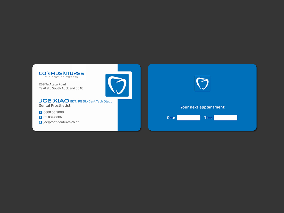 Business Card Design by Creations Box 2015 for Confidentures | Design #14328633