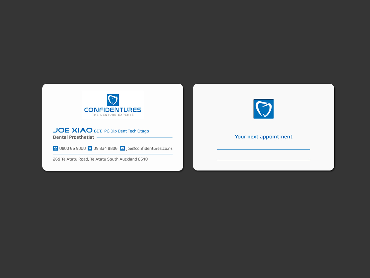 Business Card Design by Creations Box 2015 for Confidentures | Design #14328634