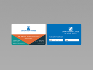 Diseño de Tarjeta de Presentación por Creations Box 2015 para Confidentures | Diseño: #14368794