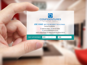 Diseño de Tarjeta de Presentación por Creations Box 2015 para Confidentures | Diseño: #14368797