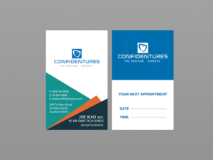 Diseño de Tarjeta de Presentación por Creations Box 2015 para Confidentures | Diseño: #14368800