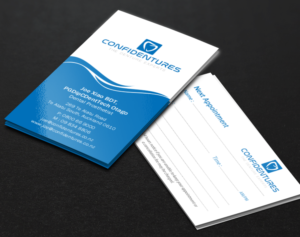 Business Card Design by Brand aid for Confidentures | Design: #14321685