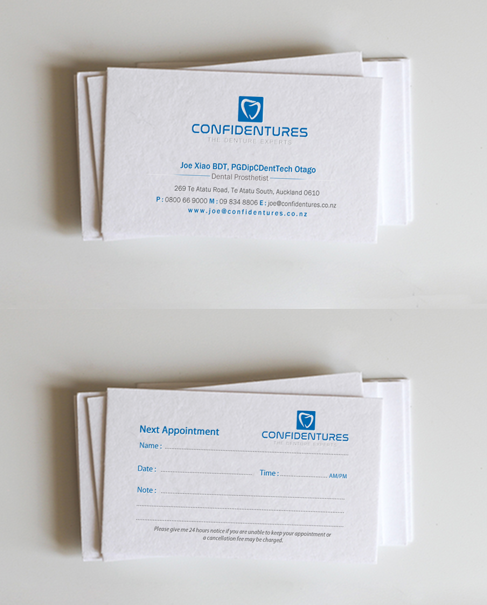 Business Card Design by Brand aid for Confidentures | Design #14321693