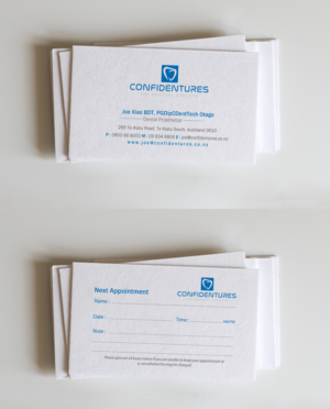Business Card Design by Brand aid for Confidentures | Design: #14321693