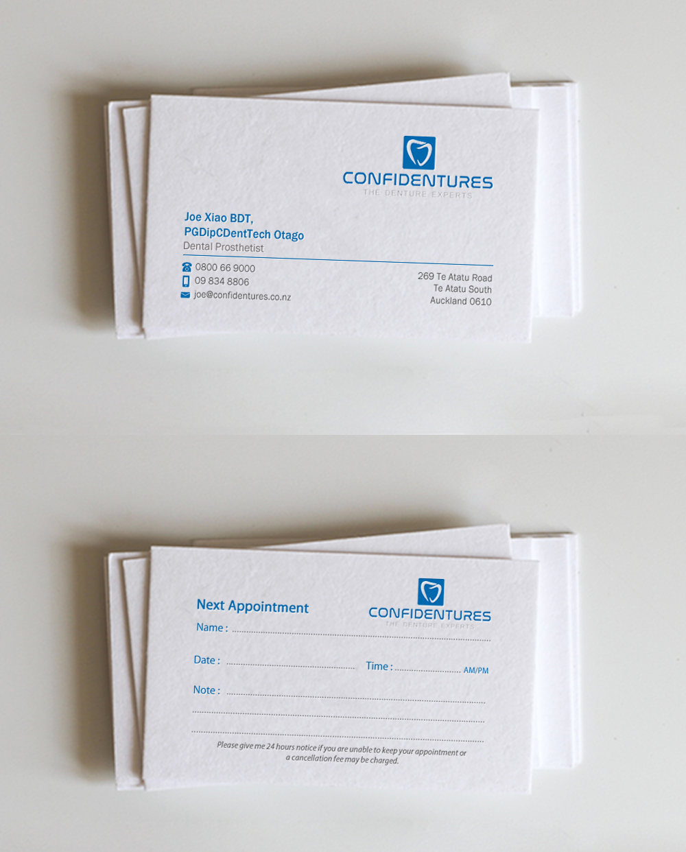 Business Card Design by Brand aid for Confidentures | Design #14321694