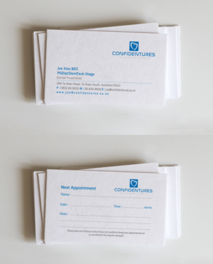 Business Card Design by Brand aid for Confidentures | Design: #14321695