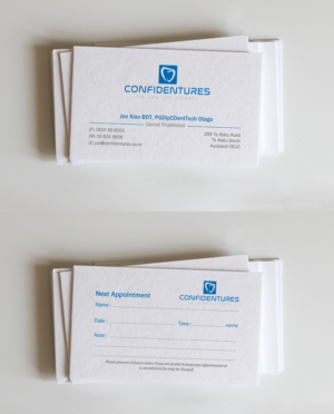 Business Card Design by Brand aid for Confidentures | Design: #14321705