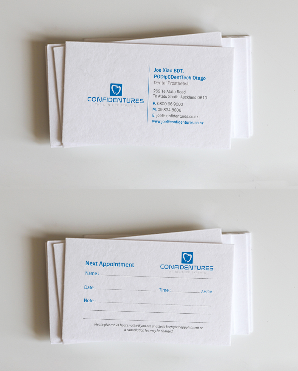 Business Card Design by Brand aid for Confidentures | Design #14321708