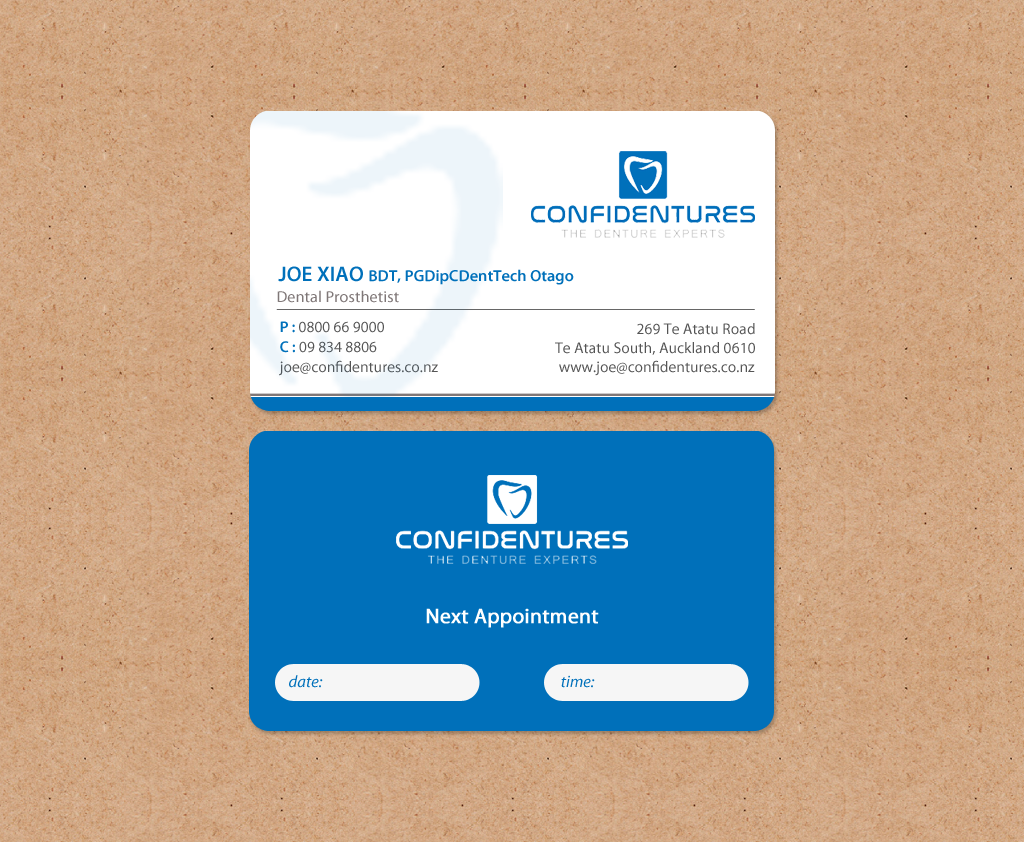 Design de Carte de Visite par chandrayaan.creative pour Confidentures | Design #14331890