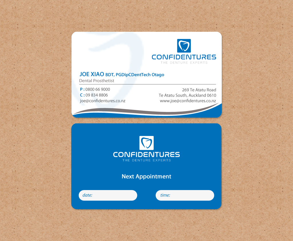 Visitenkarten-Design von chandrayaan.creative für Confidentures | Design #14331913