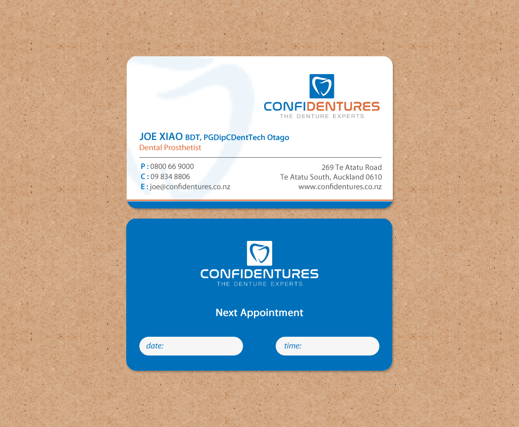 Business Card Design by chandrayaan.creative for Confidentures | Design #14354882