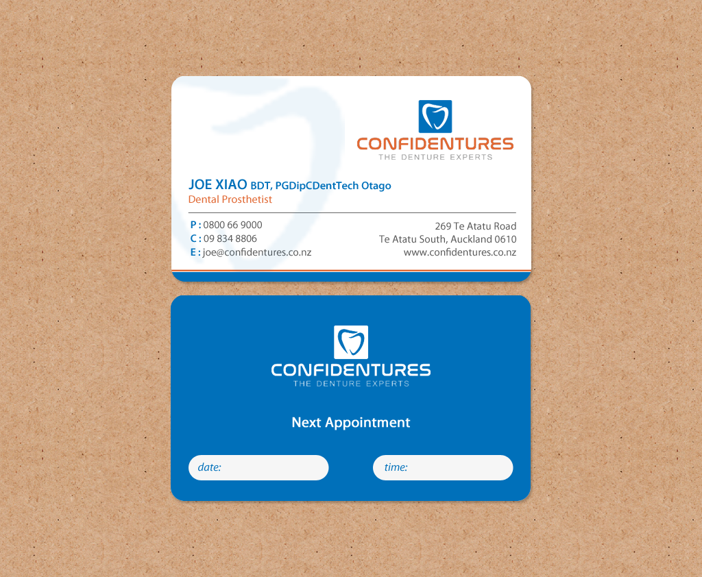 Diseño de Tarjeta de Presentación por chandrayaan.creative para Confidentures | Diseño #14354884