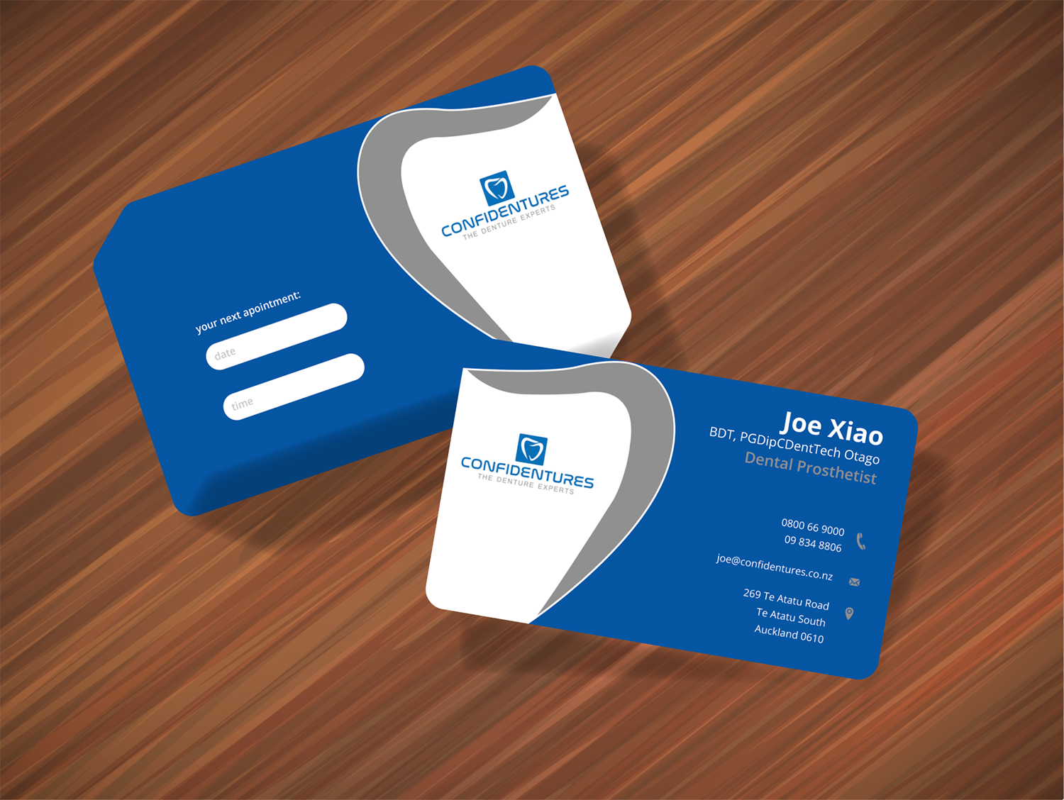 Business Card Design by TanaMa Creations for Confidentures | Design #14322332