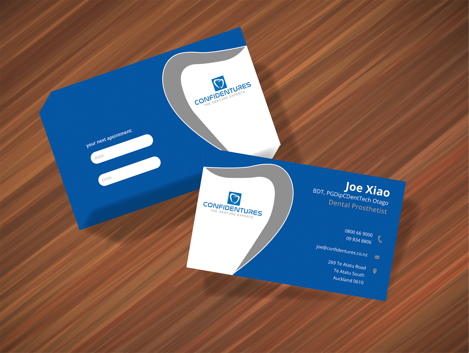 Business Card Design by TanaMa Creations for Confidentures | Design #14327926
