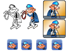 Design de Mascotte par Mario Bianchi pour FiberCablesDirect.com | Design #571379