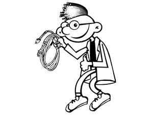 Mascot Design by Mario Bianchi for FiberCablesDirect.com | Design: #573513