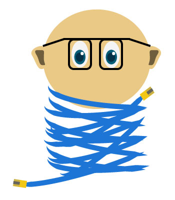 Mascot Design by spicefinds for FiberCablesDirect.com | Design #556707