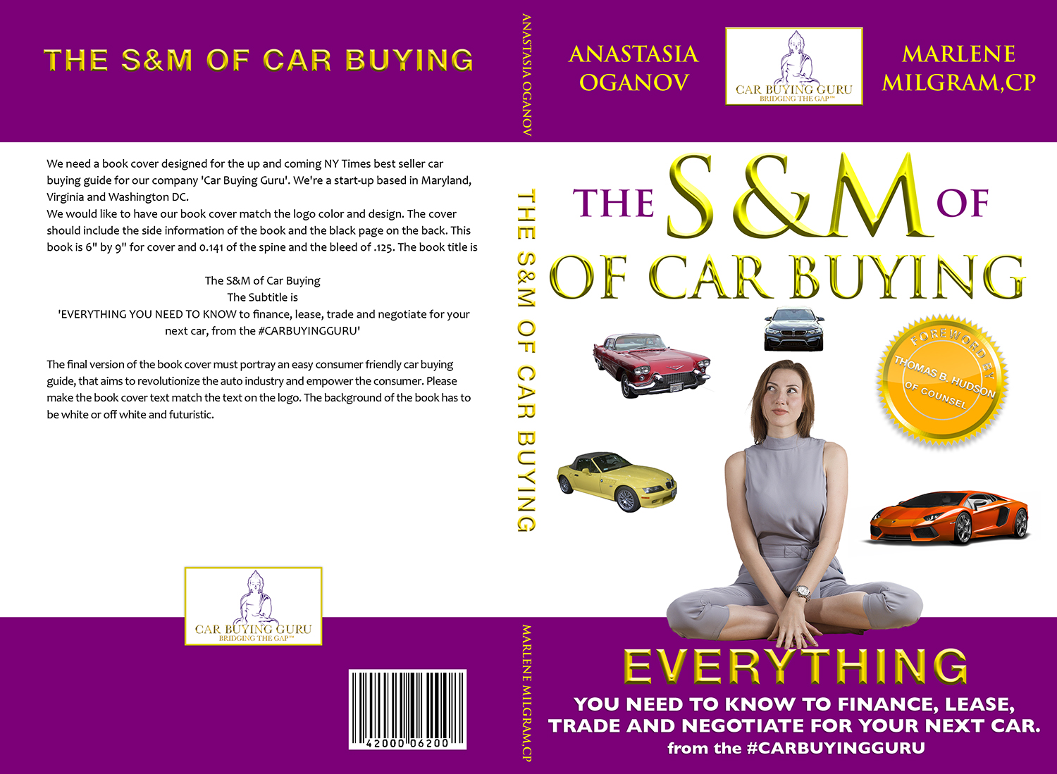 Book Cover Design by illuminati-design for Car Buying Guru | Design #14389427