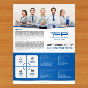 Diseño de Flyer por debdesign para TFP | Diseño: #14326251