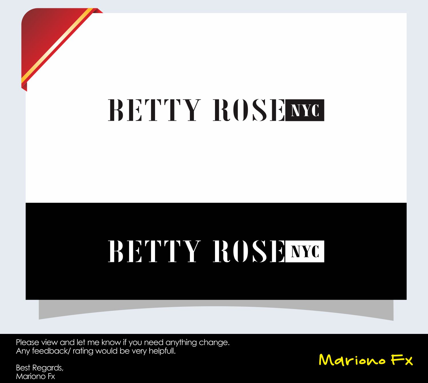 Logo Design by Mariono Fx for this project | Design #14319021