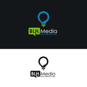 BLH Media | Communicating, by all means | Logo Design by @vorbys