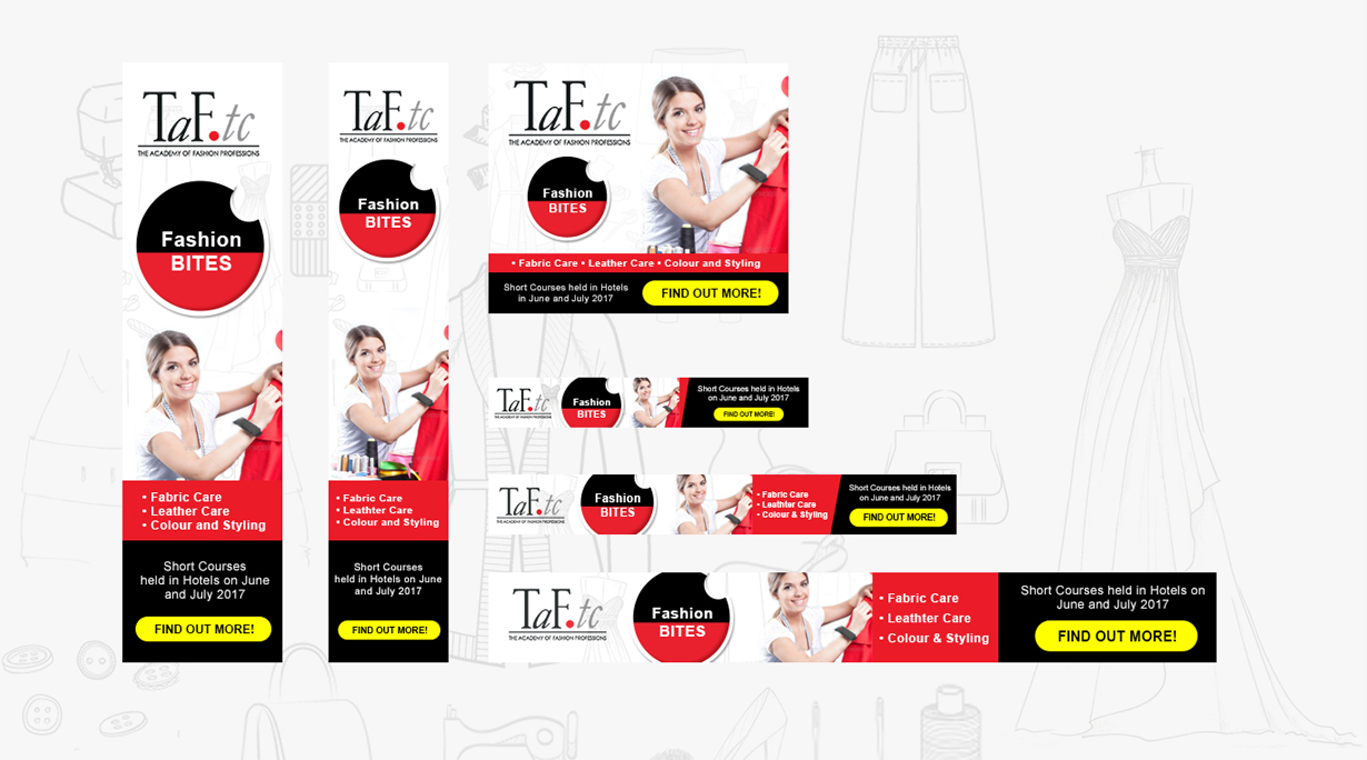 Banner Ad Design by rdesign12 for TaF.tc | Design #14328154