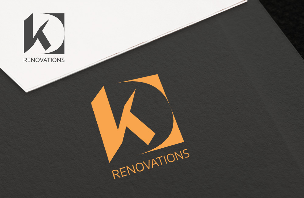 Logo Design by deZoel for DK renovations | Design #14332402