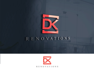 Logo Design by IMD-HUB for DK renovations | Design: #14440467