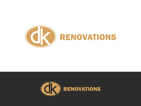 Logo Design by Mugendesign for DK renovations | Design #14449688