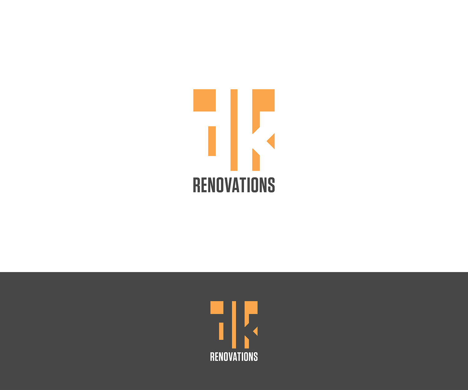 Logo Design by RoundYellow for DK renovations | Design #14342708