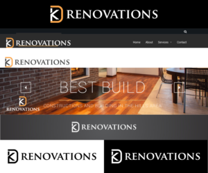 Logo Design by sangeloenriquez for DK renovations | Design #14347550