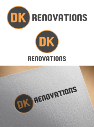 Logo Design by Impressive Solutions for DK renovations | Design: #14340706