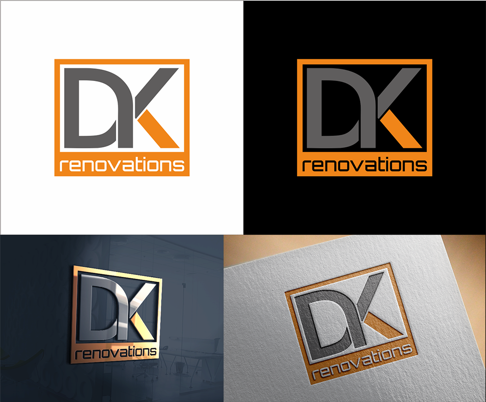 Logo Design by Saef Saef for DK renovations | Design #14335314