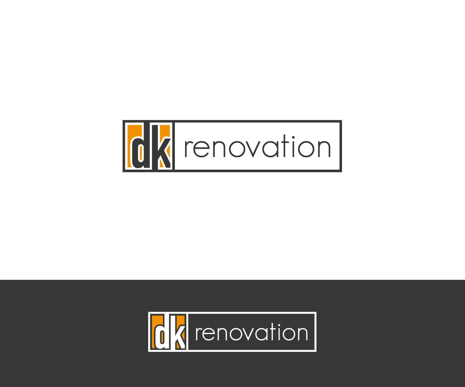 Logo Design by FLoc! Studio for DK renovations | Design #14426550