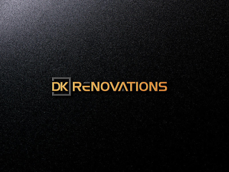 Logo Design by {Backspace} for DK renovations | Design #14375491