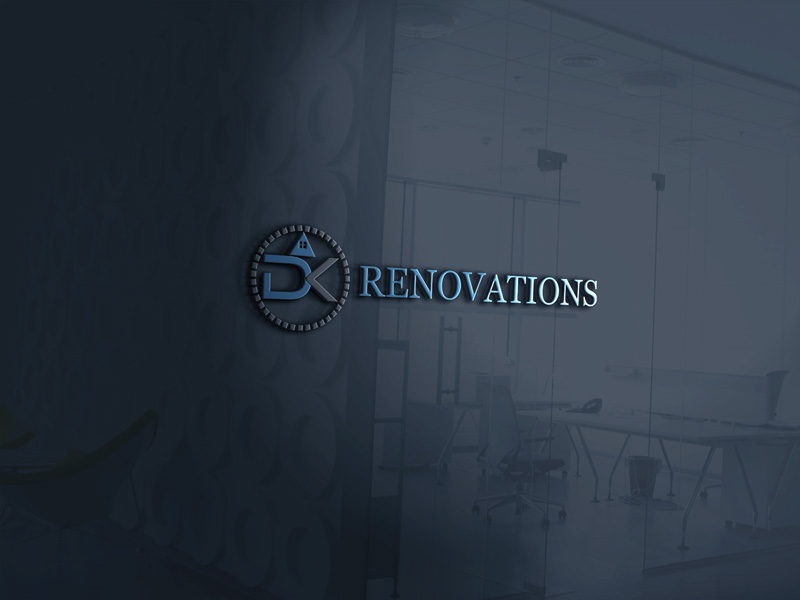 Logo Design by Top king  designer for DK renovations | Design #14337254