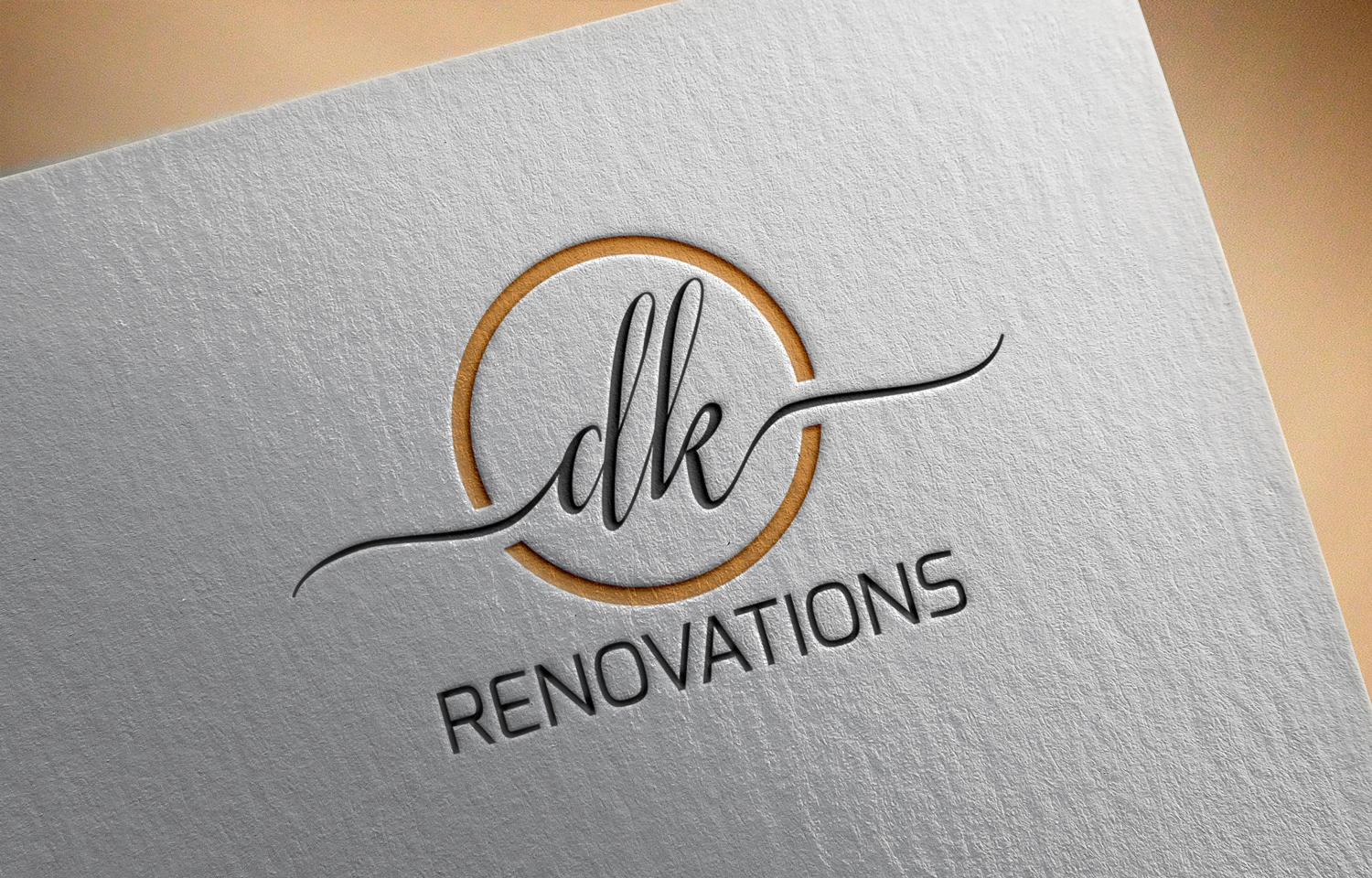 Logo Design by shgshikder5 for DK renovations | Design #14339588