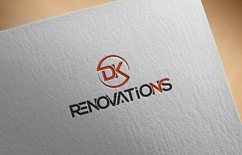 Logo Design by armanmajumder1 for DK renovations | Design #14336367