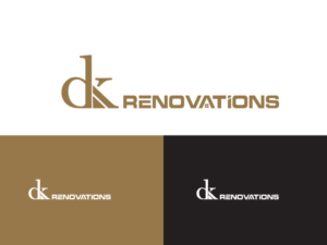 Logo Design by solzar design for DK renovations | Design: #14422568