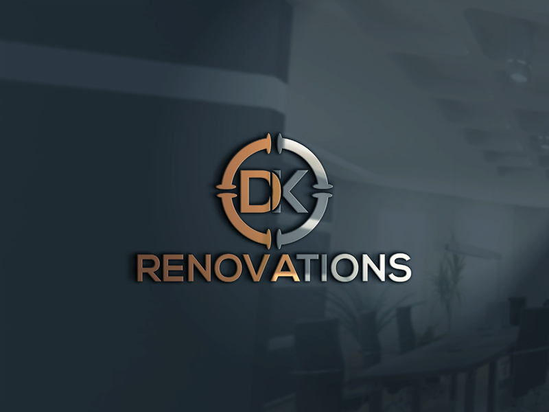 Logo Design by mojibur1993 for DK renovations | Design #14339529