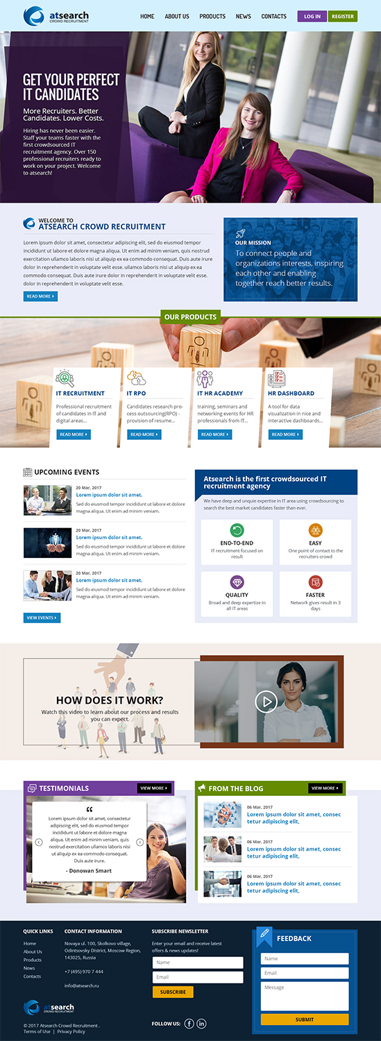 Web Design by RupalTechno for this project | Design #14409827