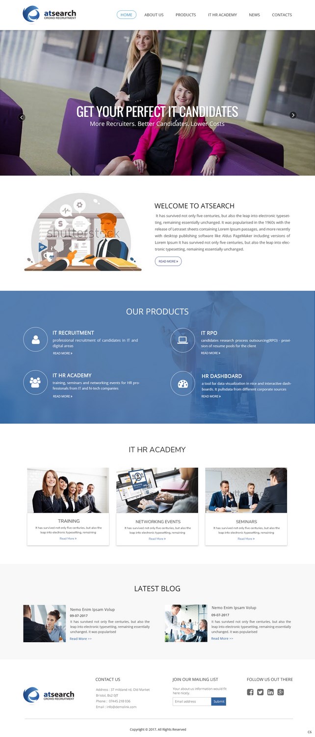Web Design by pb for this project | Design #14365395