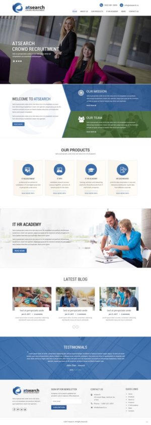 Web Design by pb for this project | Design: #14365399